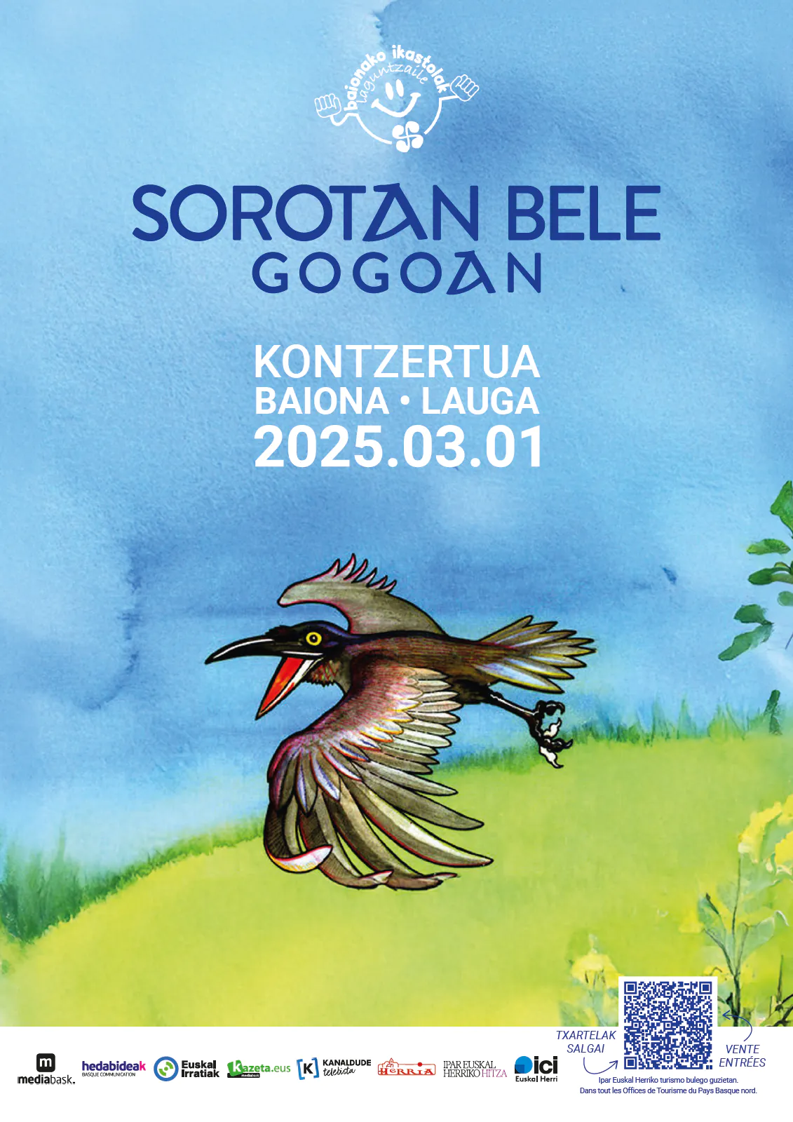 Concert en basque du groupe sorotan bele