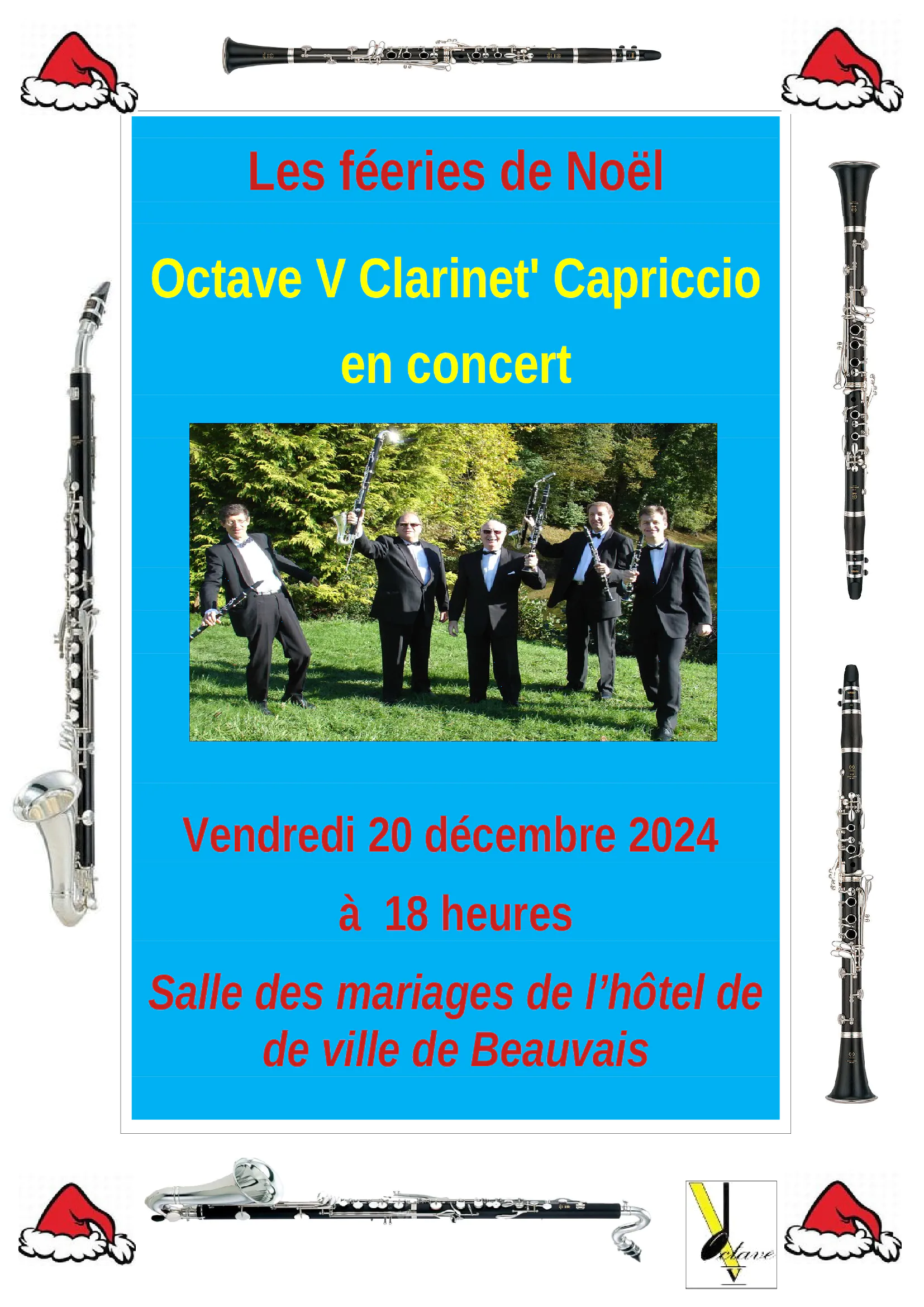 Concert de clarinettes Octave V