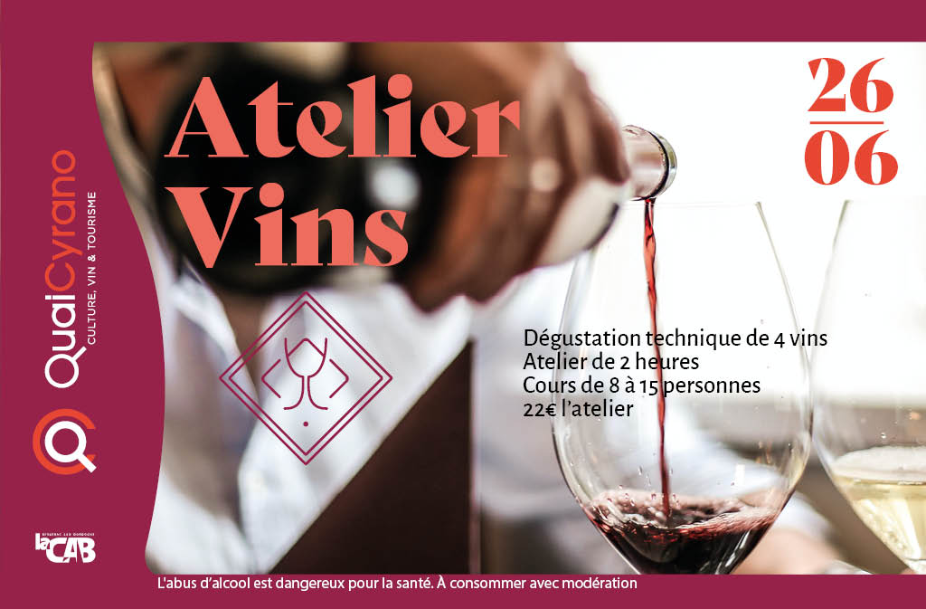 Atelier découverte | Vins Bergerac & Duras