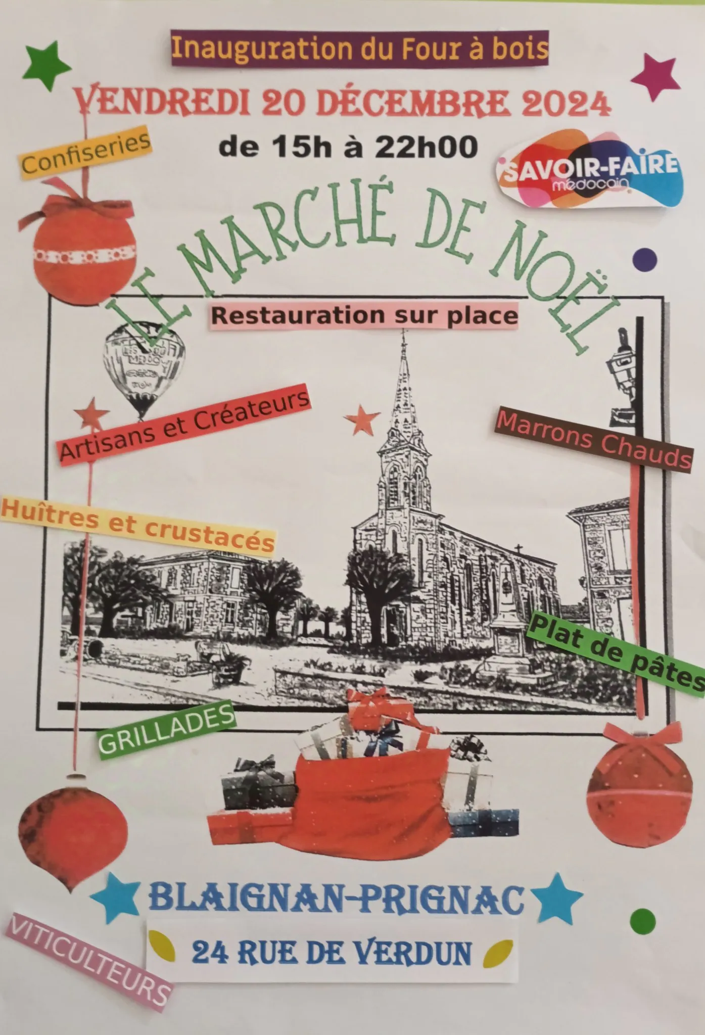 Marché de Noël à Blaignan