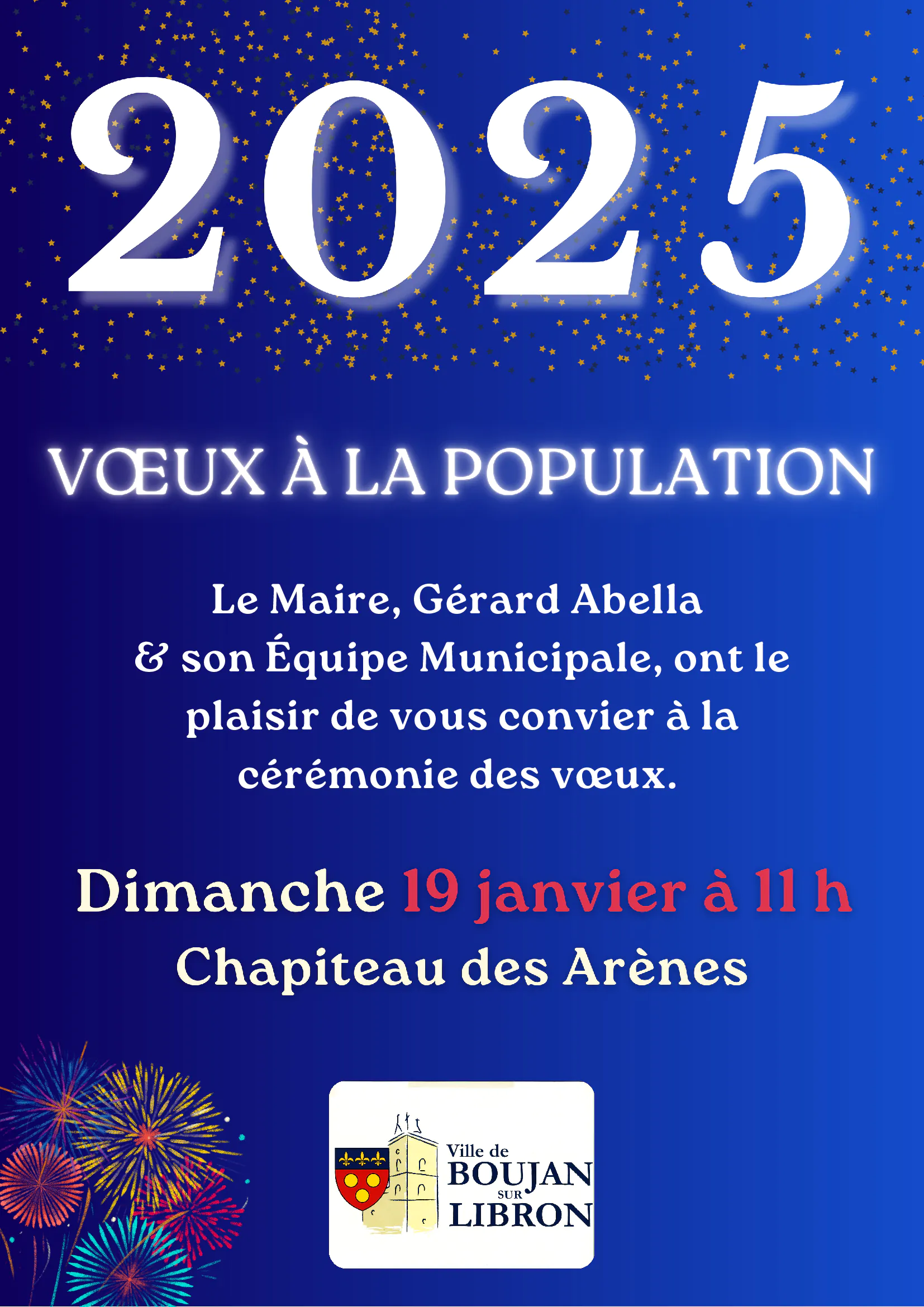 VOEUX À LA POPULATION