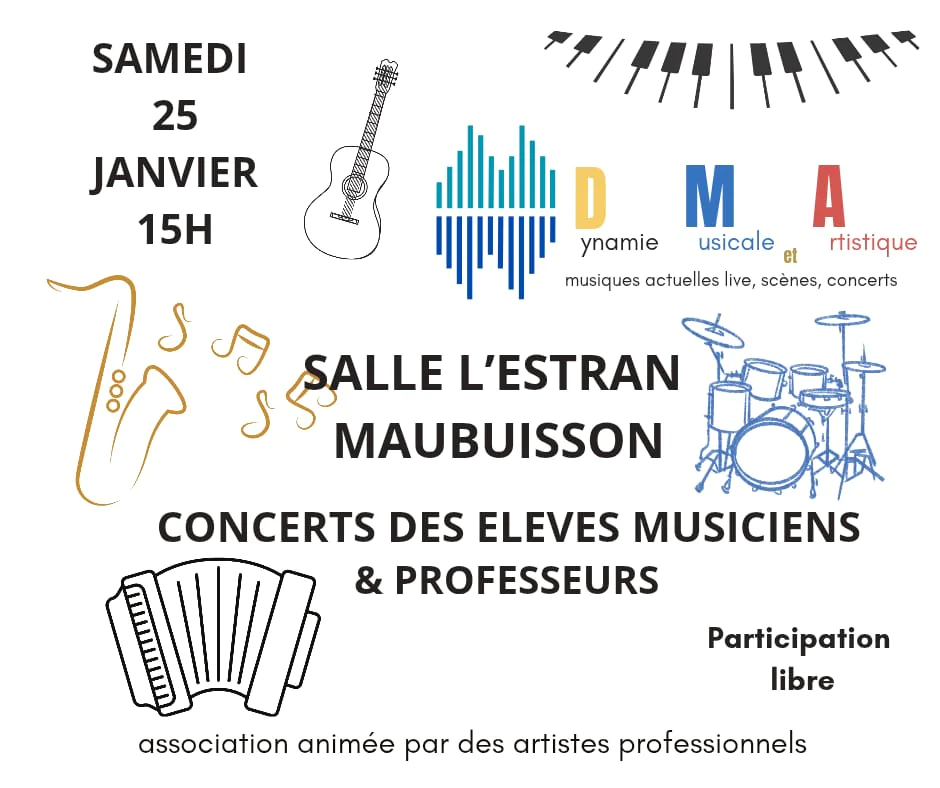 Concert de l'Association Dynamie Musicale et Artistique