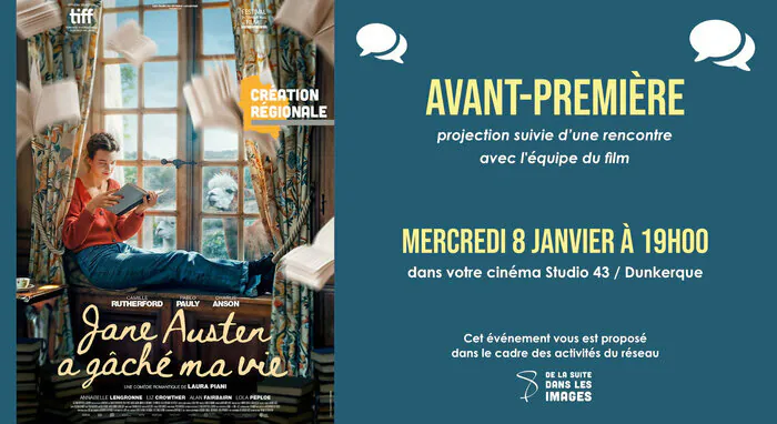 Jane Austen a gâché ma vie Cinéma Studio 43 Dunkerque