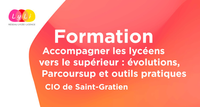 Formation "Accompagner les lycéens vers le supérieur : évolutions