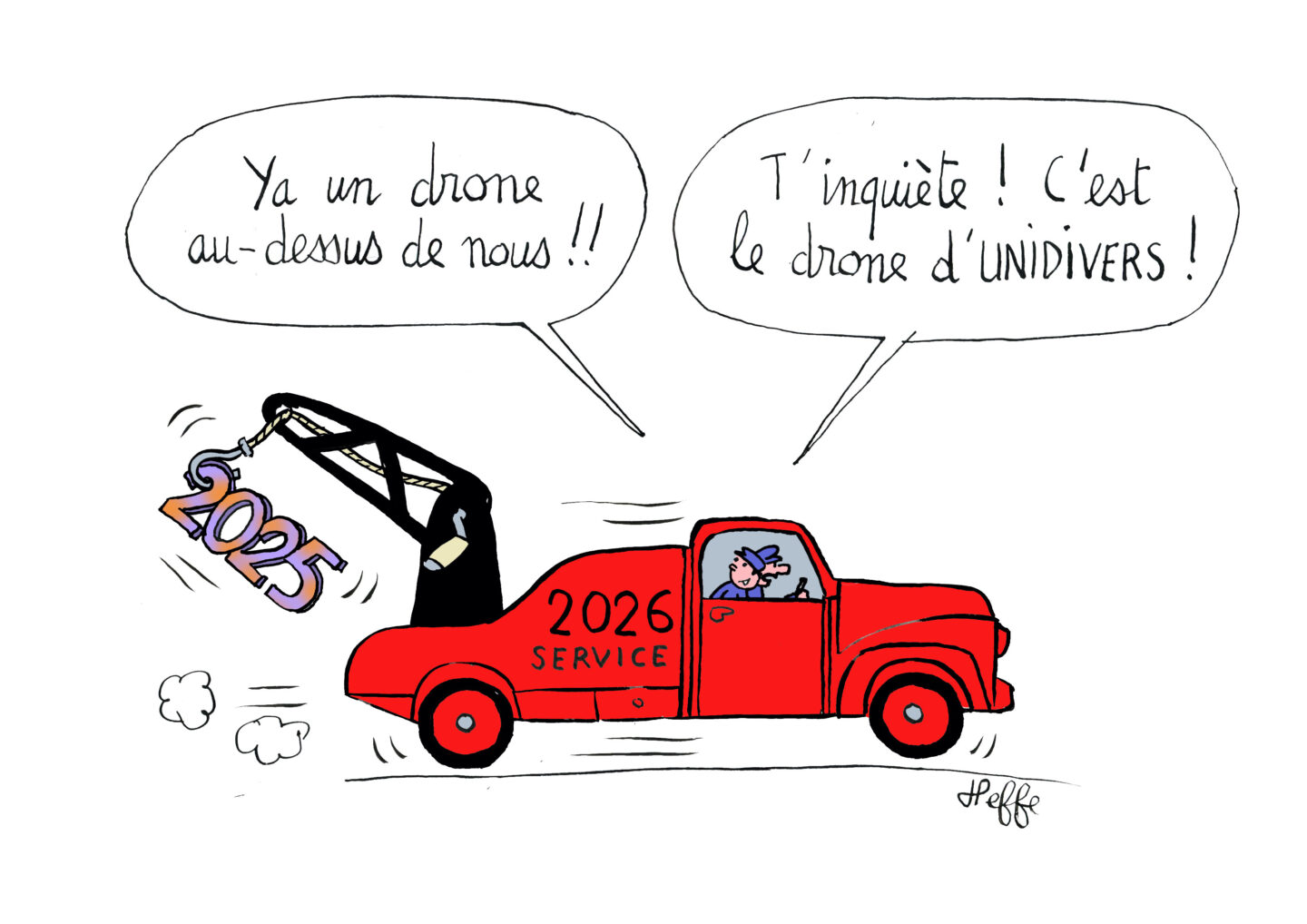 dessin meilleurs voeux 2026