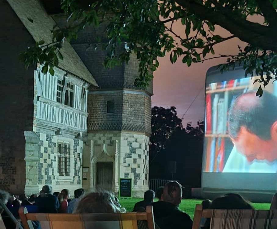 Ciné plein air au Manoir du Désert