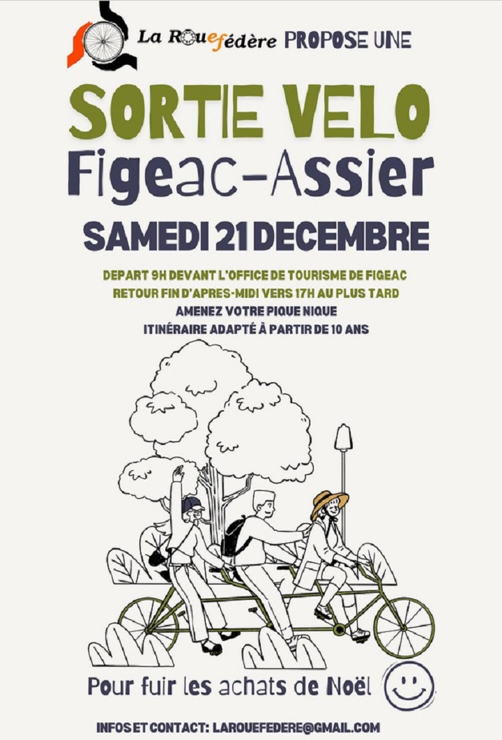 Balade vélo Figeac-Assier