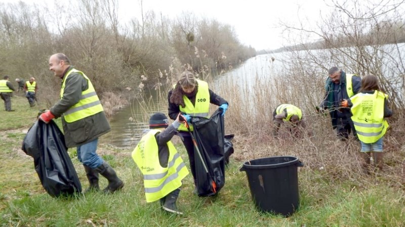 "J'aime la Loire propre" à Germigny des Prés