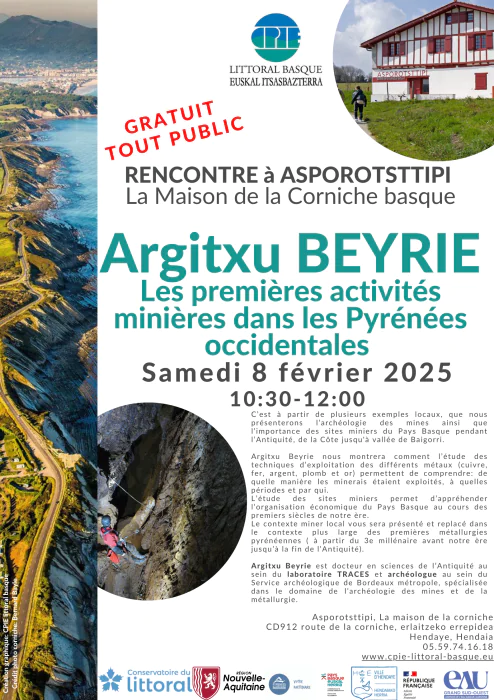 Rencontre avec Argitxu Beyrie Les premières activités minières dans les Pyrénées Occidentales