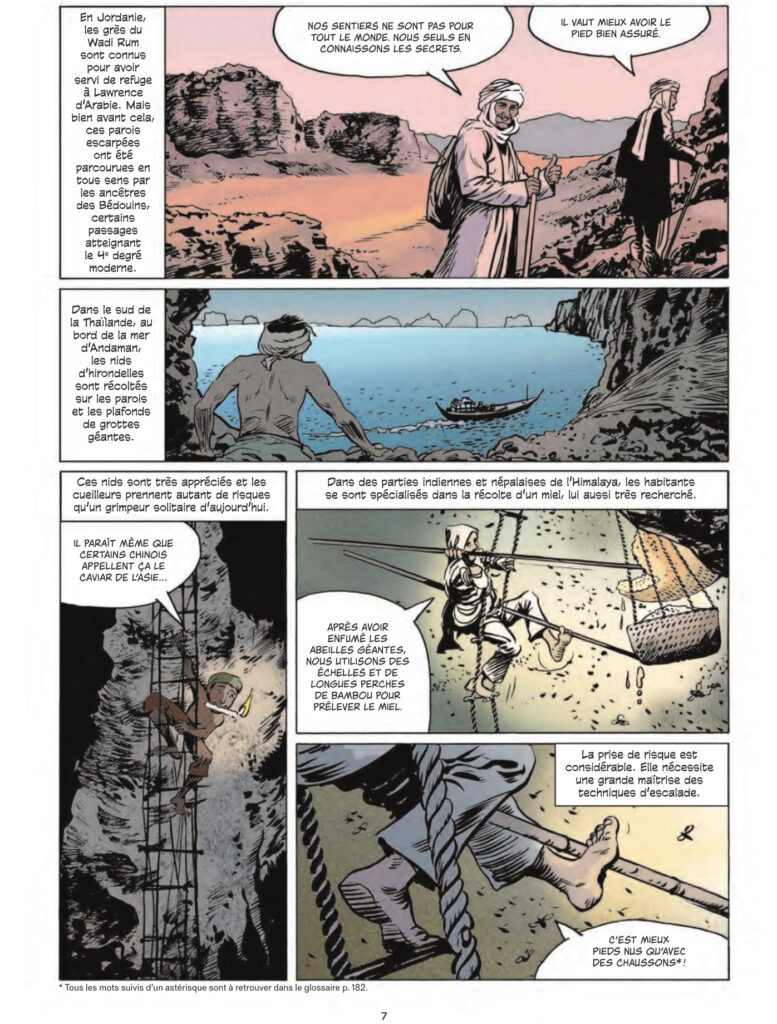 Il était une fois l'escalade Les Arènes Mont-Blanc