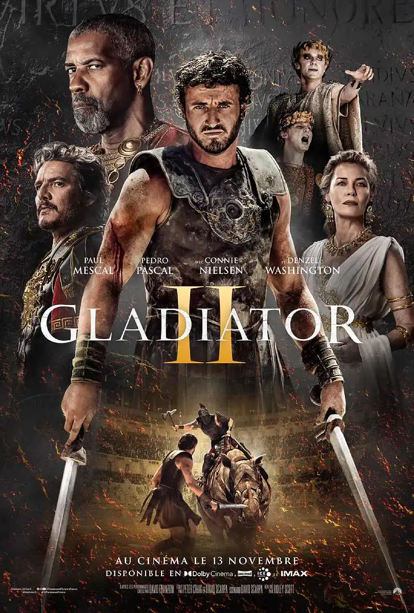 CINÉMA A L'AUDITOIRE DE JOINVILLE "GLADIATOR 2"