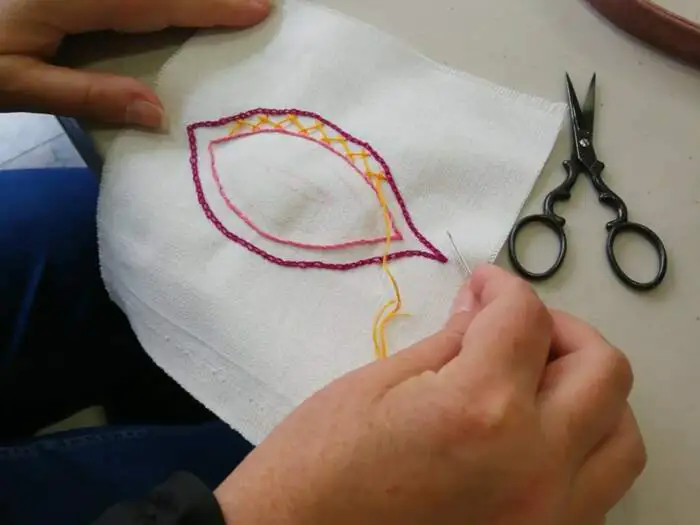 L'Art et la Main - stage de broderie avec Cousu Pattes La Ferme de la Harpe Rennes