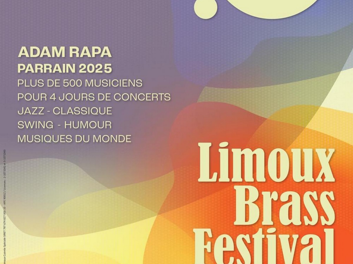 LIMOUX BRASS FESTIVAL SCÈNE DU VILLAGE Limoux vendredi 2 mai 2025