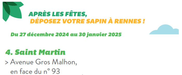 L'opération Sapin Malin revient dans votre quartier 93