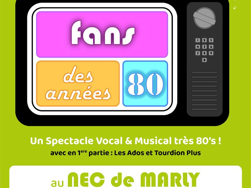 SPECTACLE FANS DES ANNÉES 80