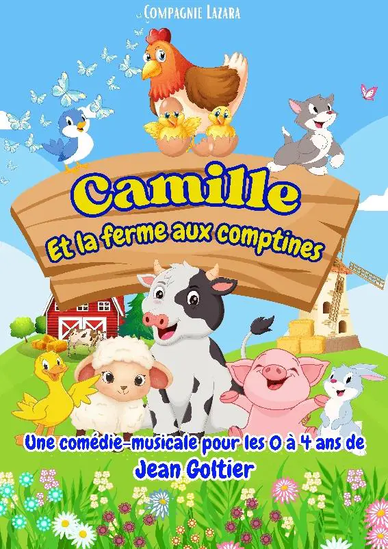 SPECTACLE CAMILLE ET LA FERME DES COMPTINES