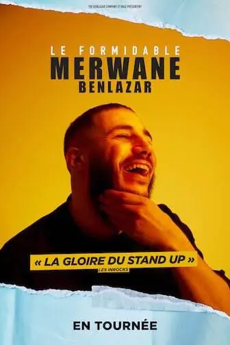 SPECTACLE LE FORMIDABLE MERWANE BENLAZAR