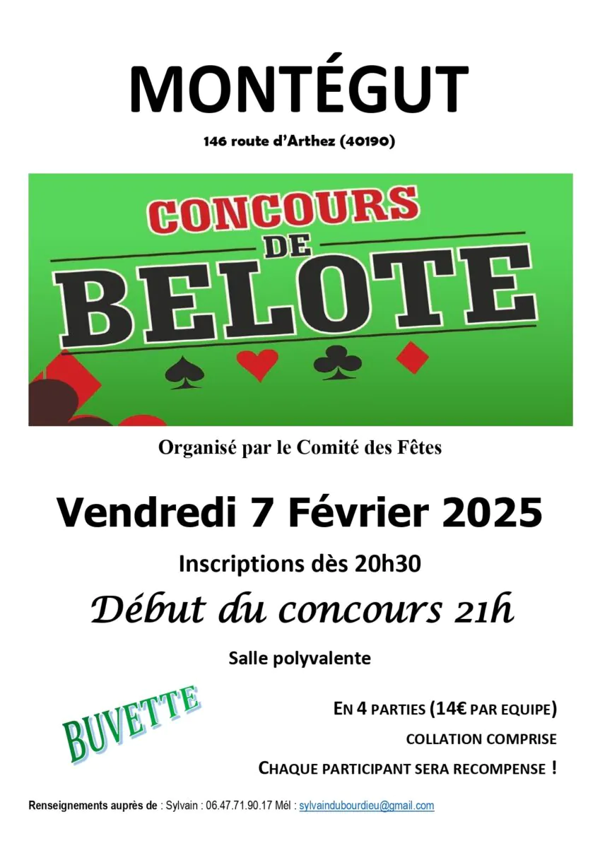 Concours de Belote