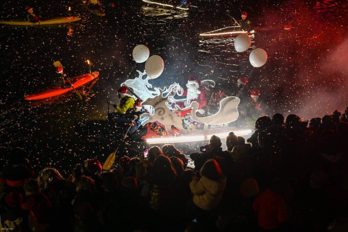 Nuit d'hiver à Landerneau