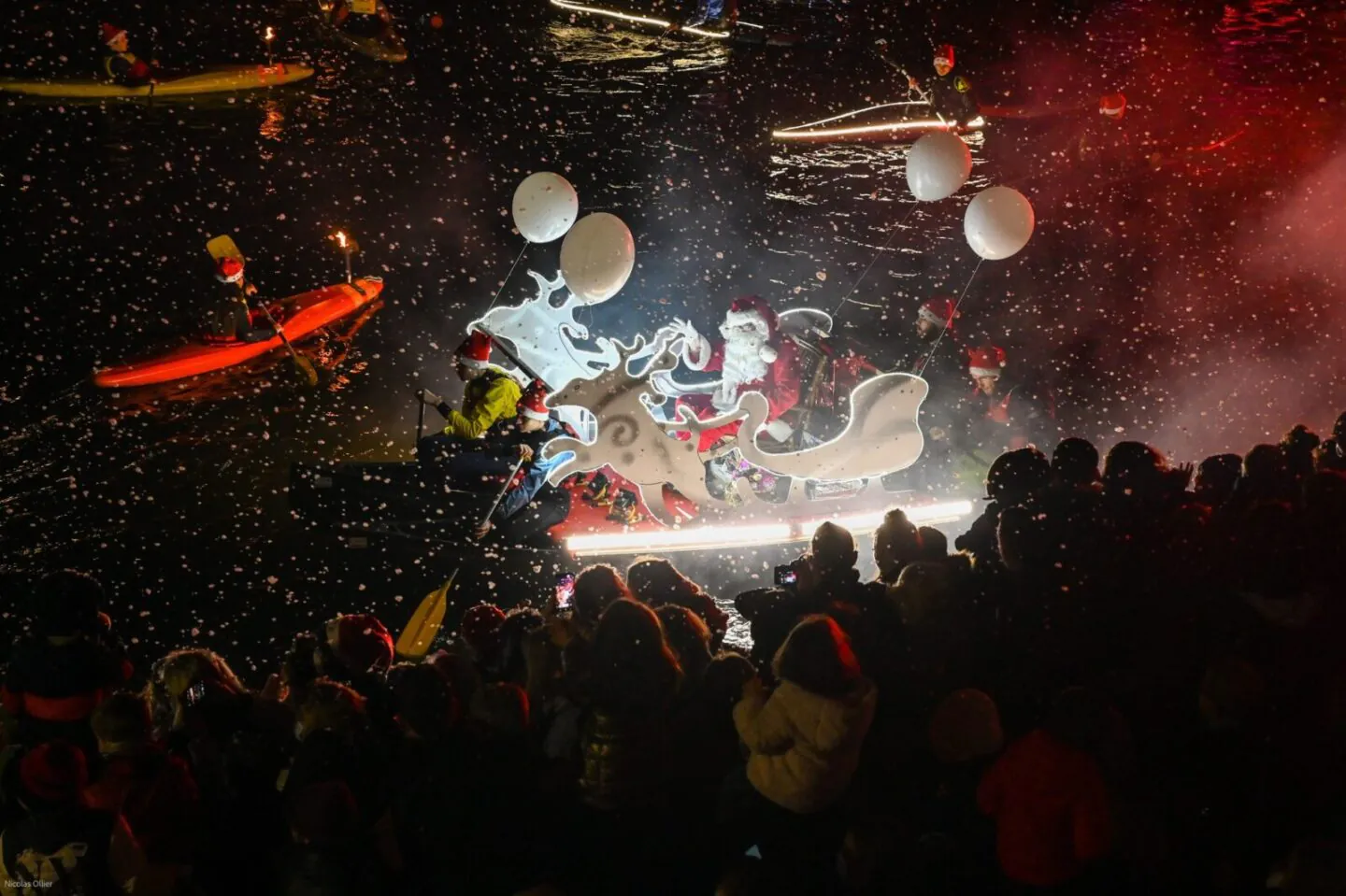 Nuit d'hiver à Landerneau