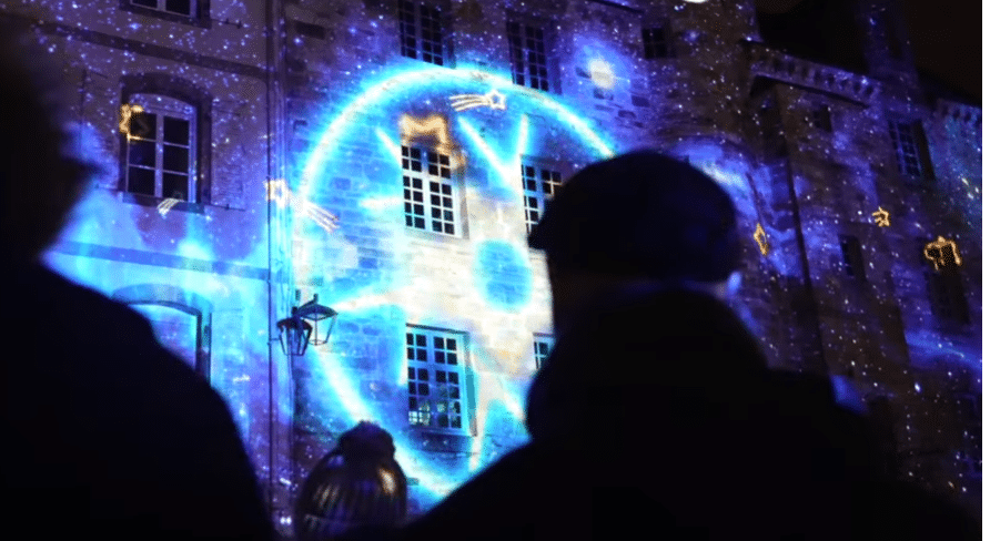 Nuit d'hiver à Landerneau