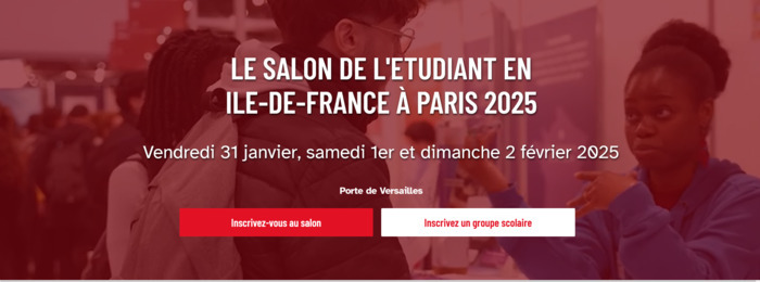 Le salon de l'Etudiant Parc des expositions - Porte de Versailles Paris