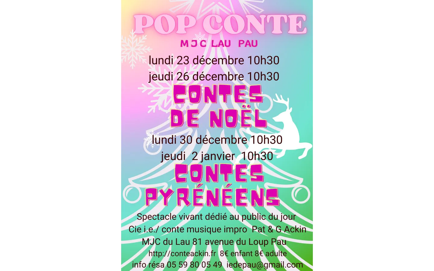 Contes de Noël  Pop conte de décembre