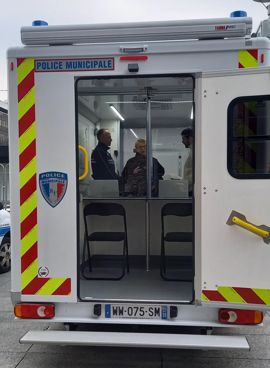 Le poste mobile de sécurité
Police municipale
Rennes