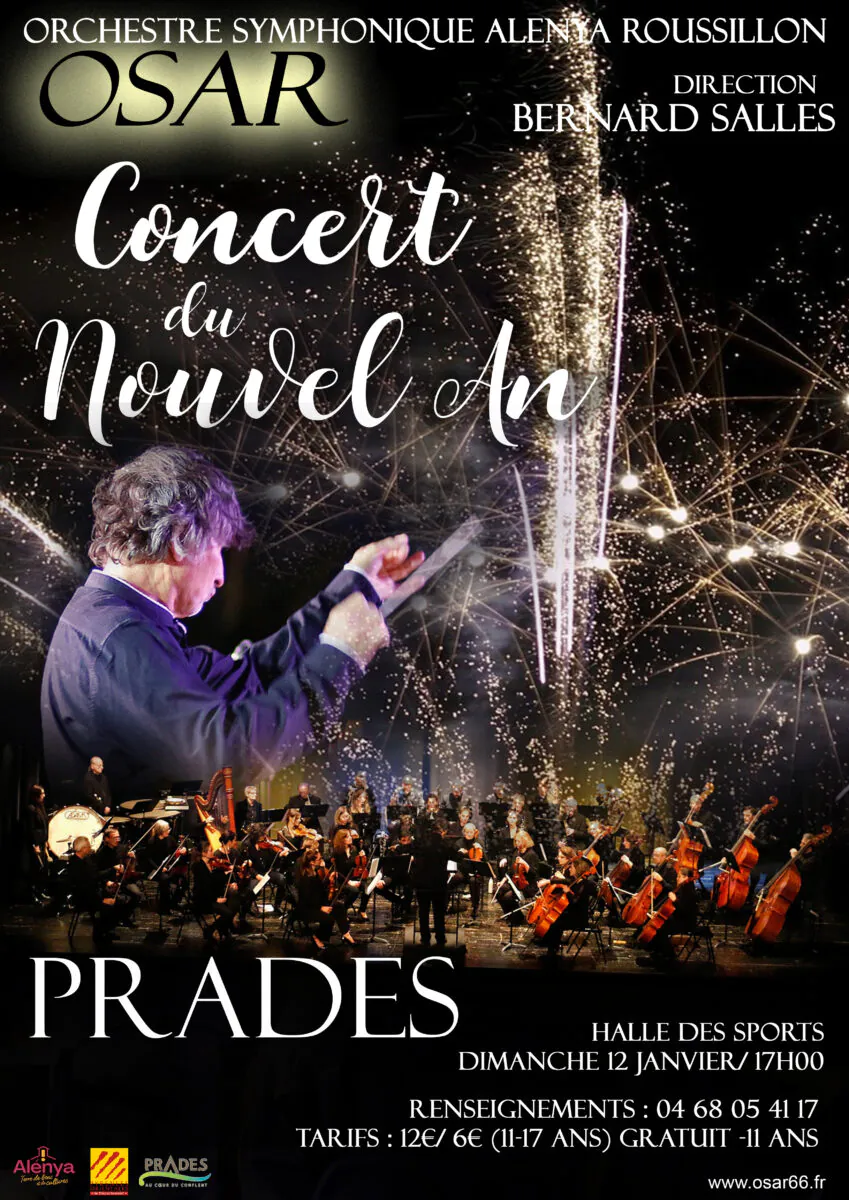 CONCERT SYMPHONIQUE DU NOUVEL AN AVEC OSAR