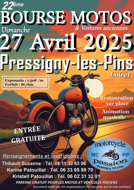 22ème bourse motos et voitures anciennes