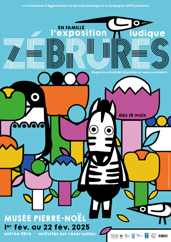 ZÉBRURES EXPOSITION PETITE ENFANCE