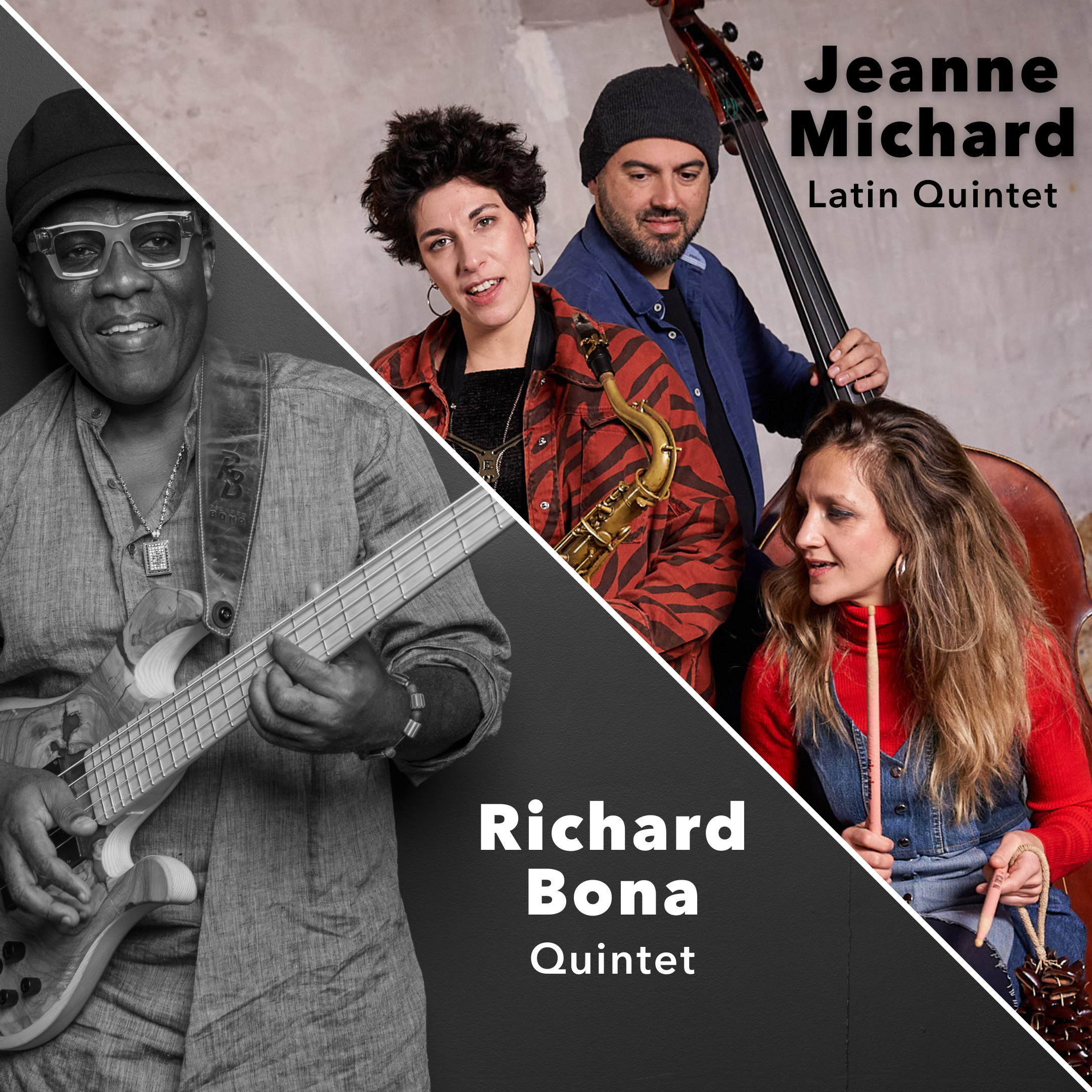 FESTIVAL JAZZ EN COMMINGES JEANNE MICHARD LATIN QUINTET