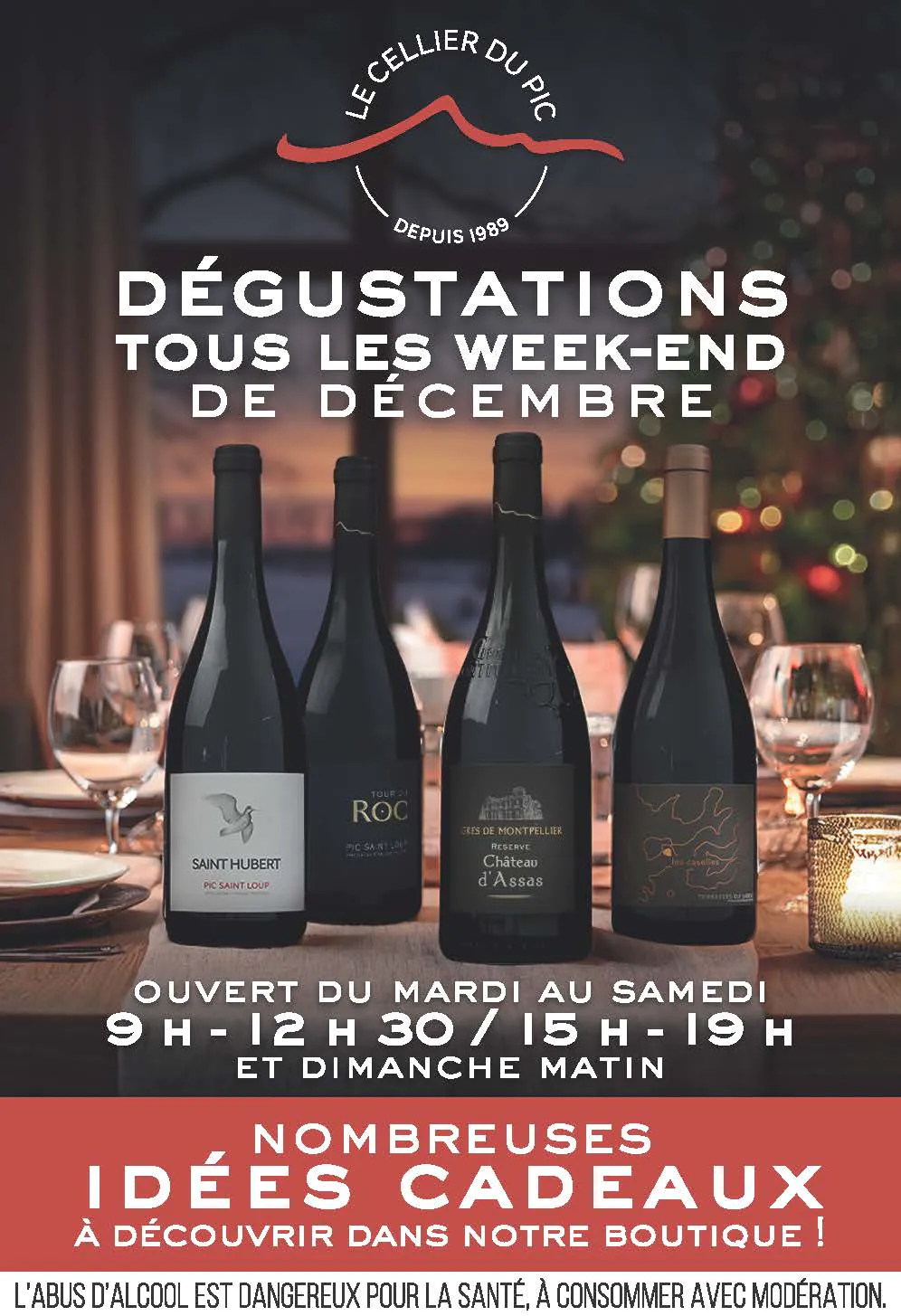 DÉGUSTATIONS SPIRITUEUX-CHAMPAGNES-BIÈRES