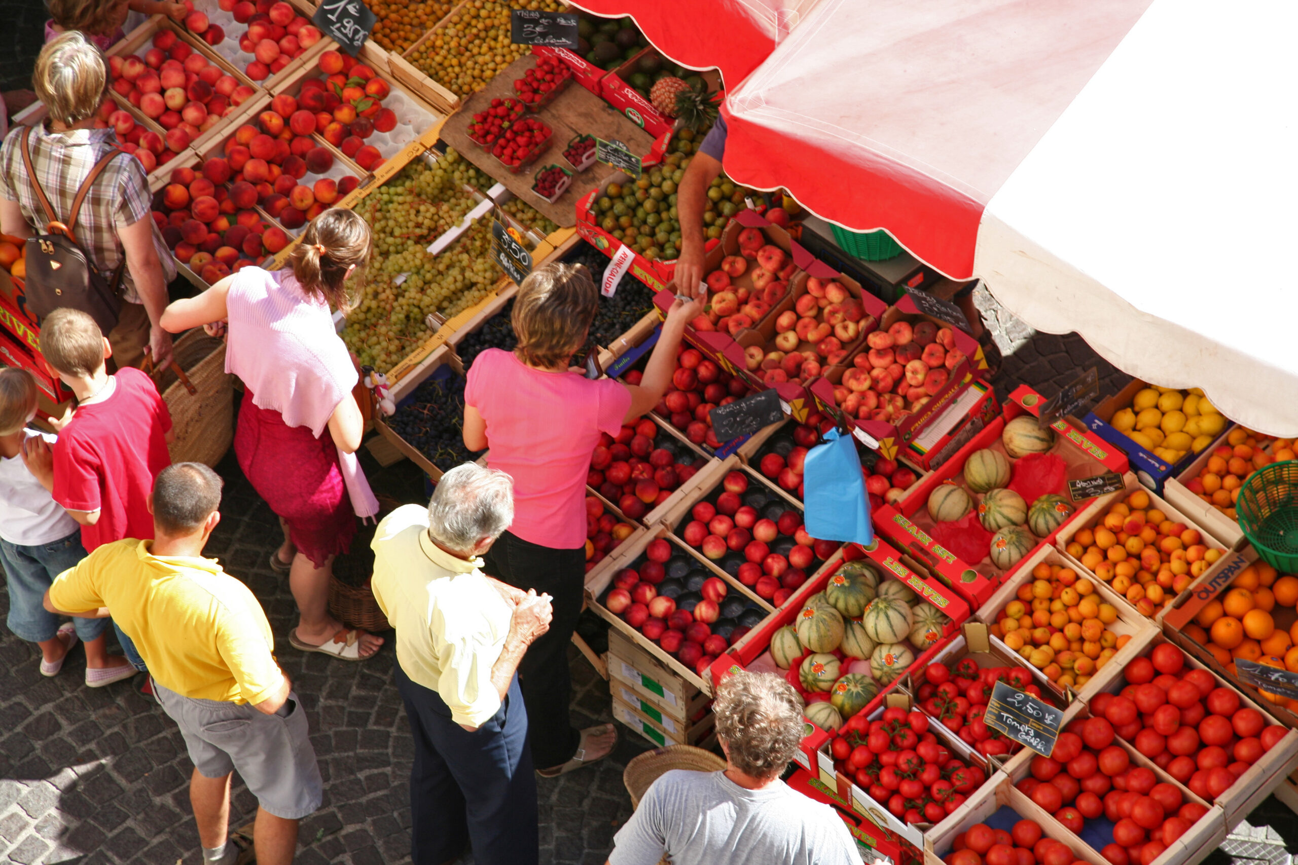 Marché à Saint-Géry