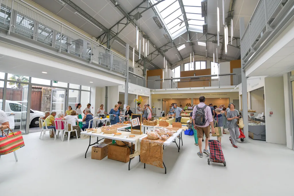 Marché traditionnel et fermier