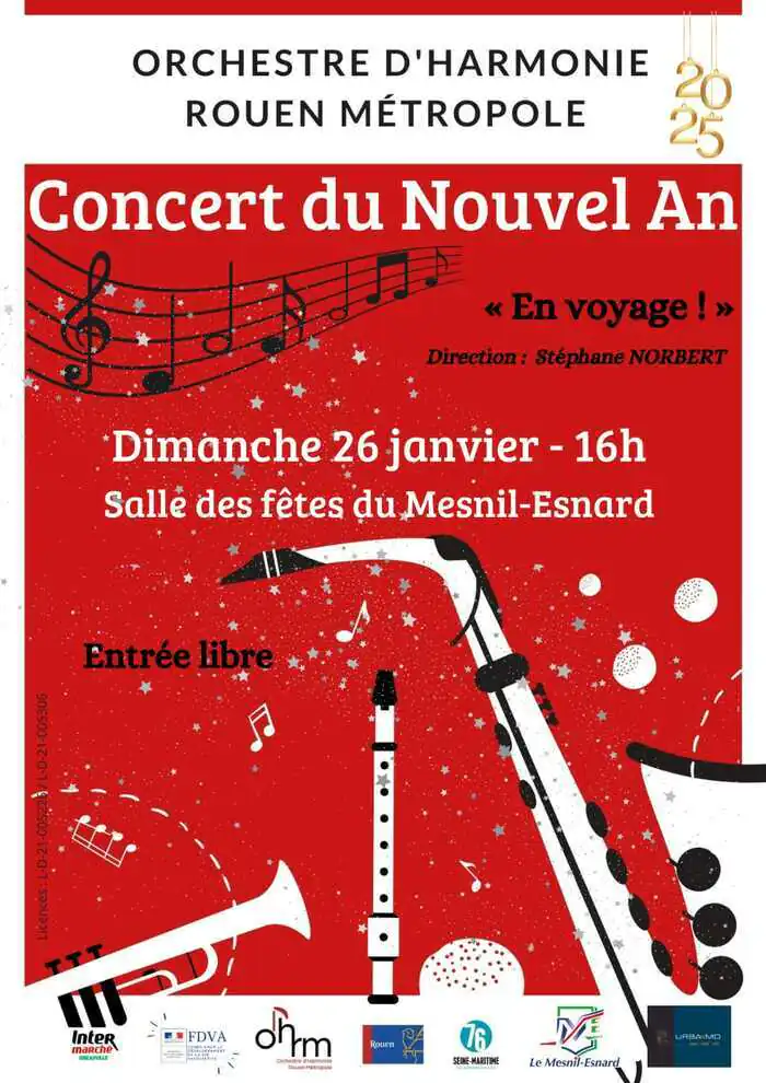 Concert du Nouvel an - Le Mesnil-Esnard Salle des fêtes