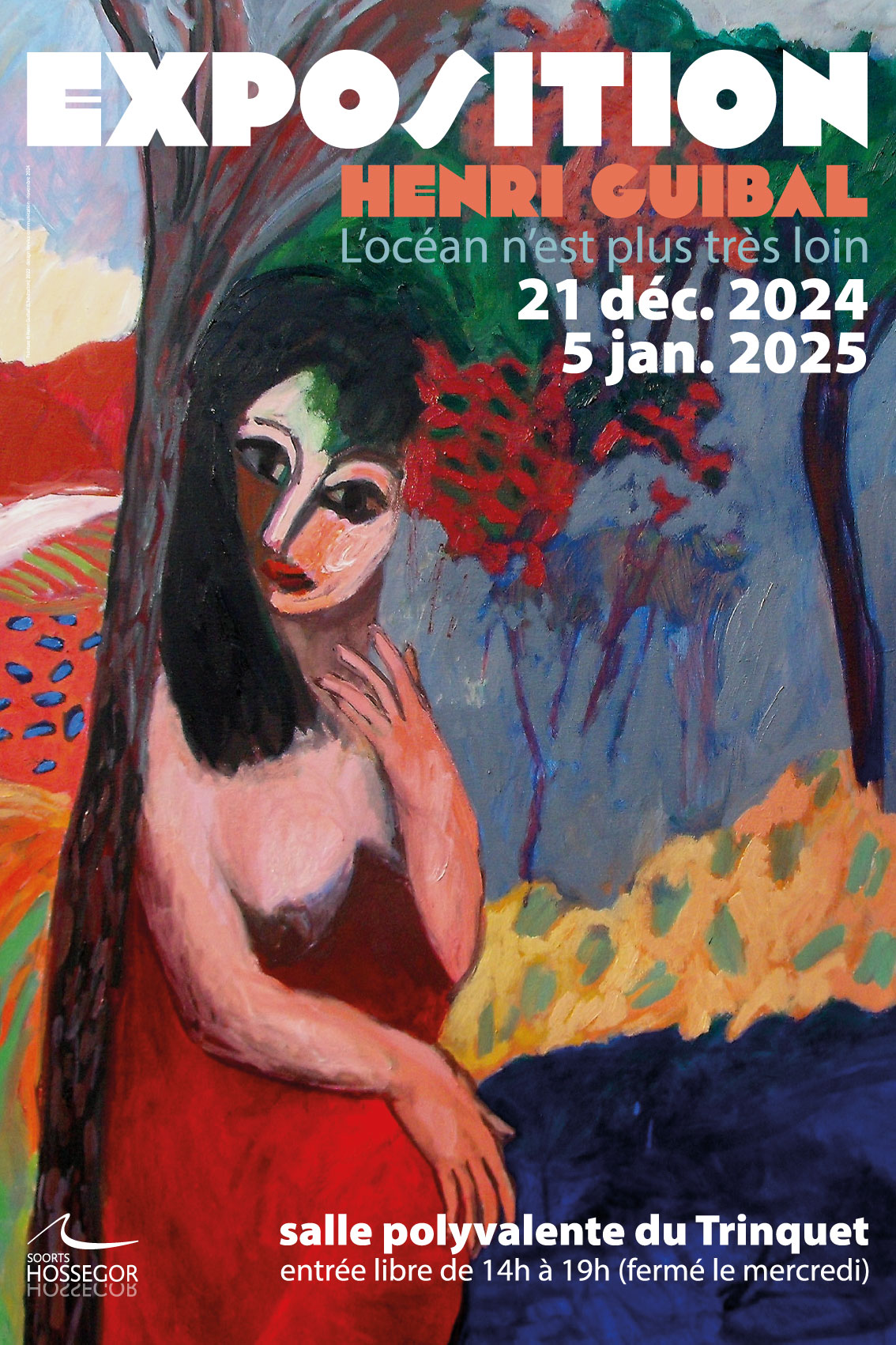 Exposition "L'océan n'est plus très loin" du peintre Henri Guibal