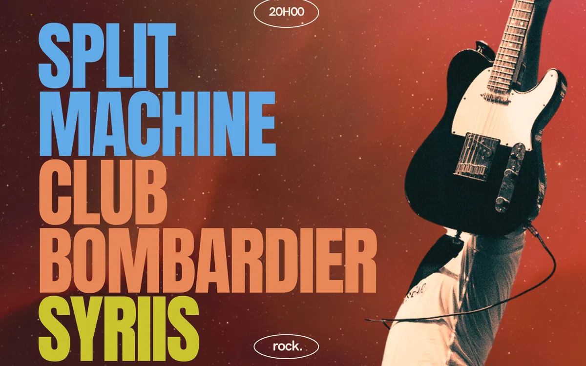 Split Machine x Club Bombardier x Syriss Les Disquaires Paris