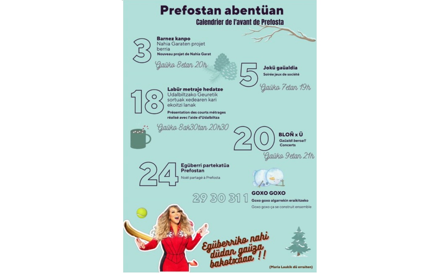 Prefosta fête Noël