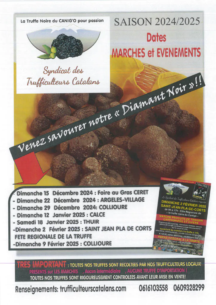 LES MARCHES DE LA TRUFFE