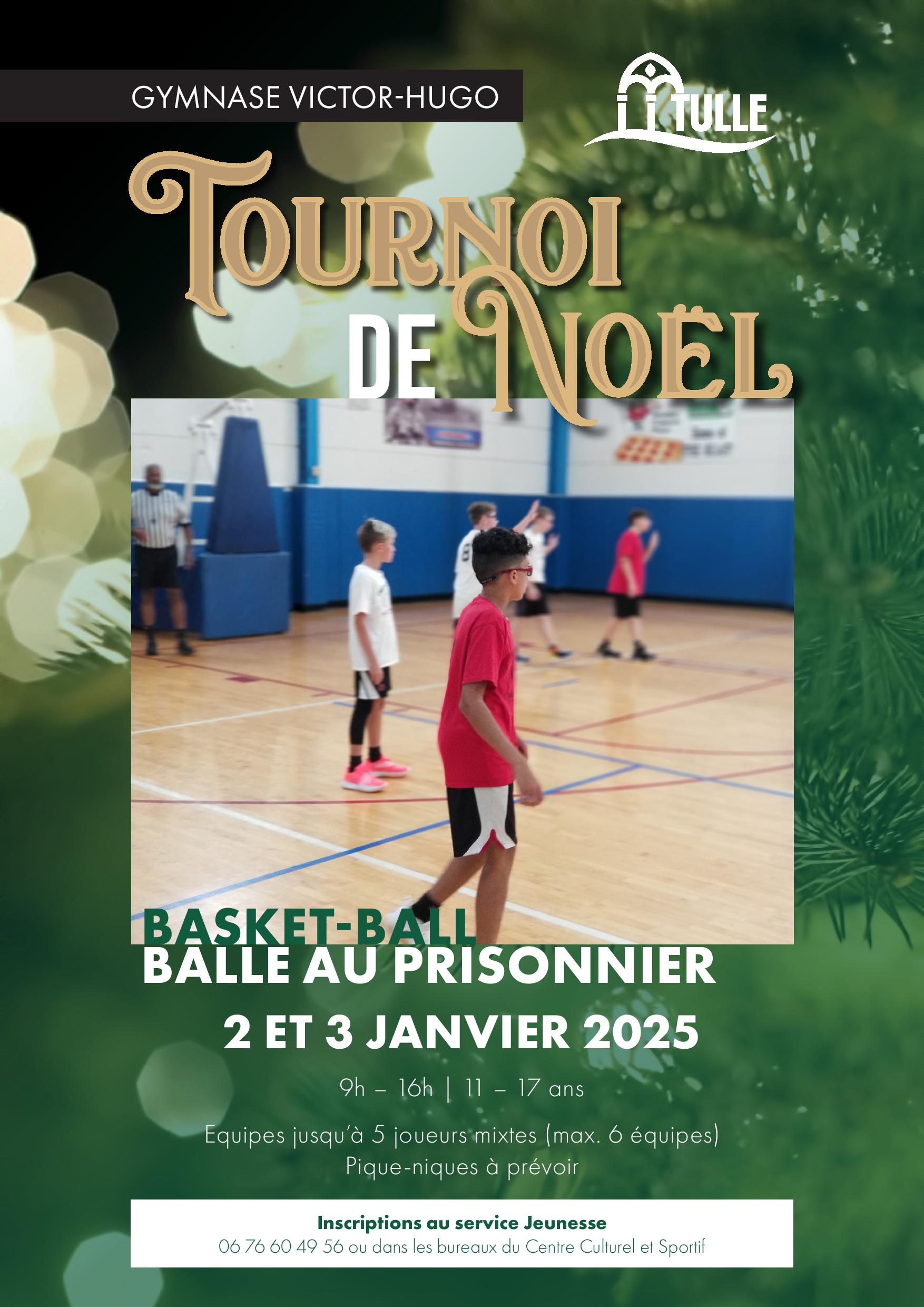 Tournoi de basket et balle au prisonnier