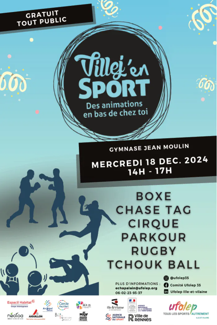 Villej'en sport Ecole Jean Moulin Rennes