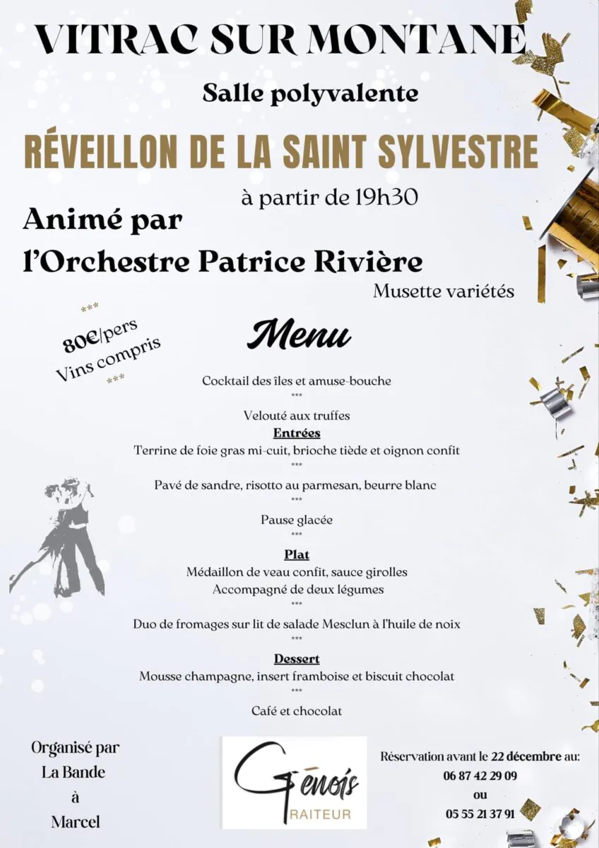 Reveillon de la saint sylvestre