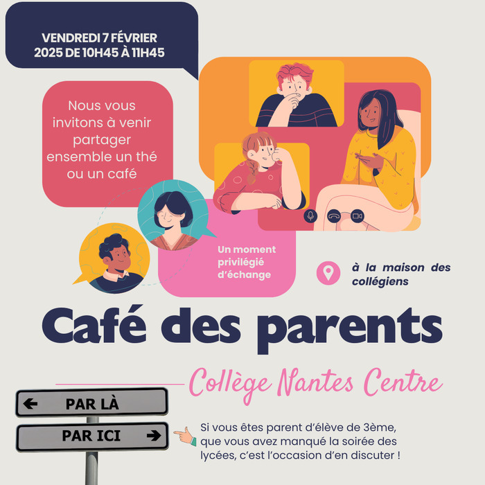 Café des parents - Collège Nantes Centre