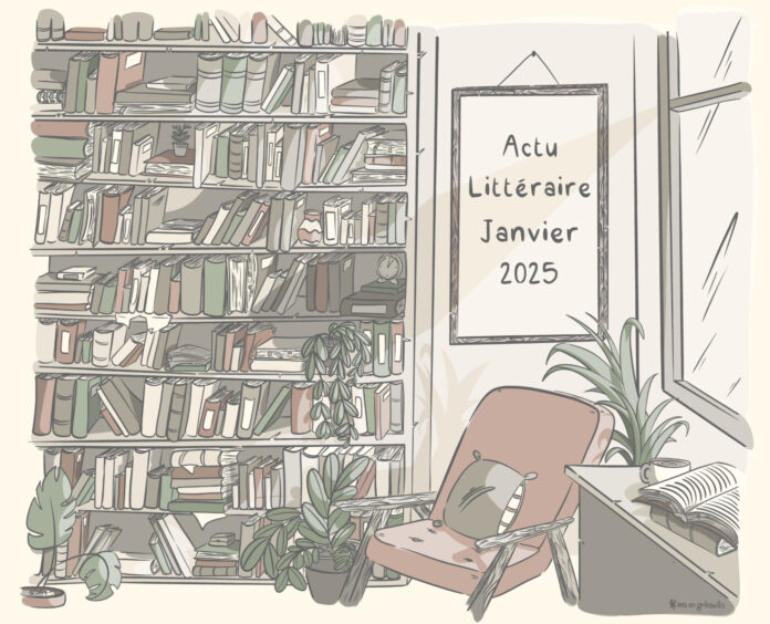 Illustration sans titre actualité littéraire janvier 2025
