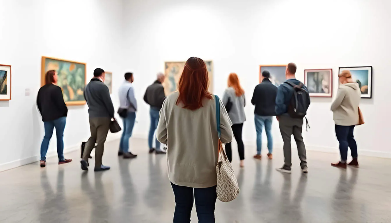 Visite en langue basque de l'exposition "Le grand être" de Lydie Arickx