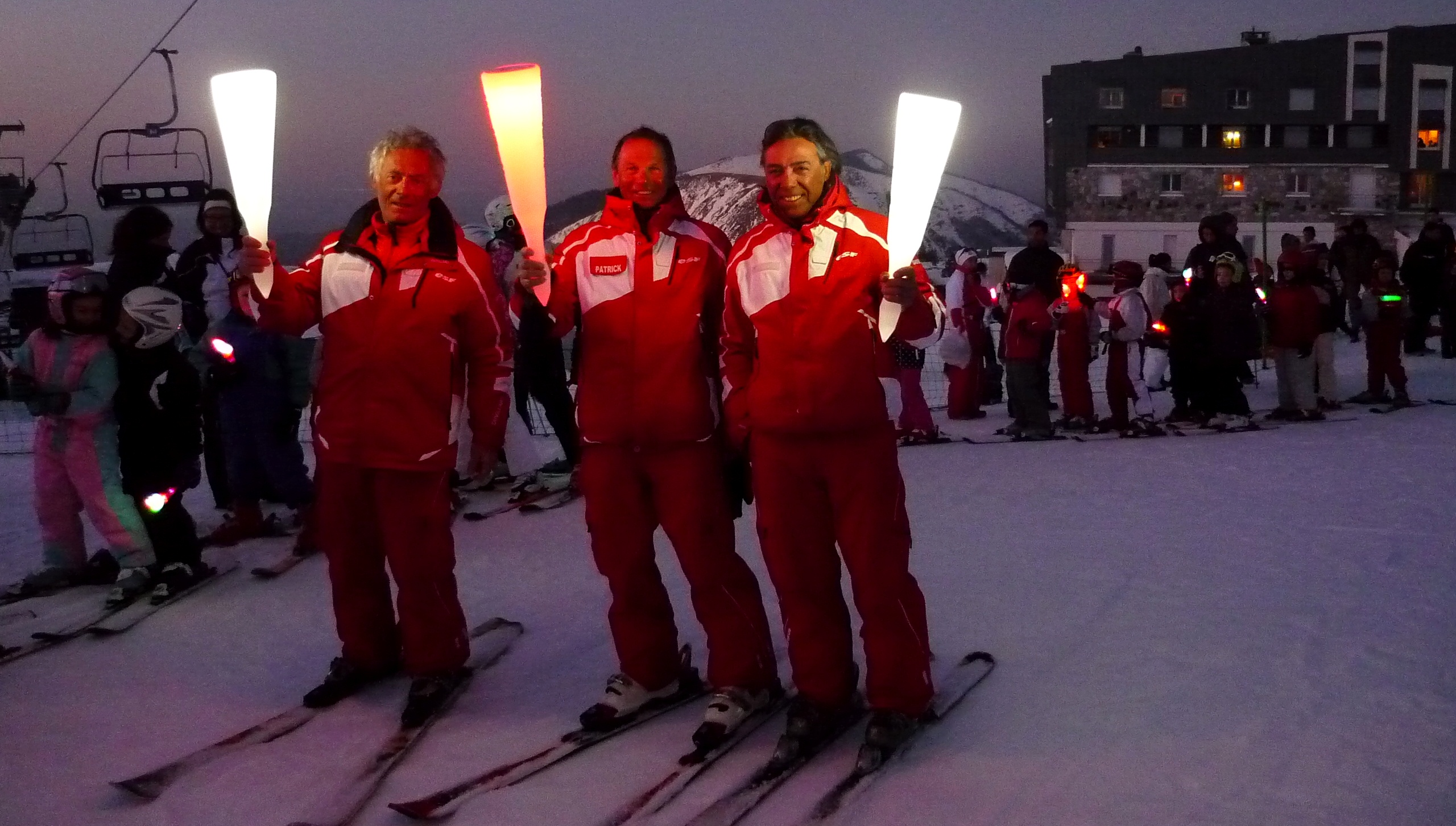 Descente aux flambeaux grand public