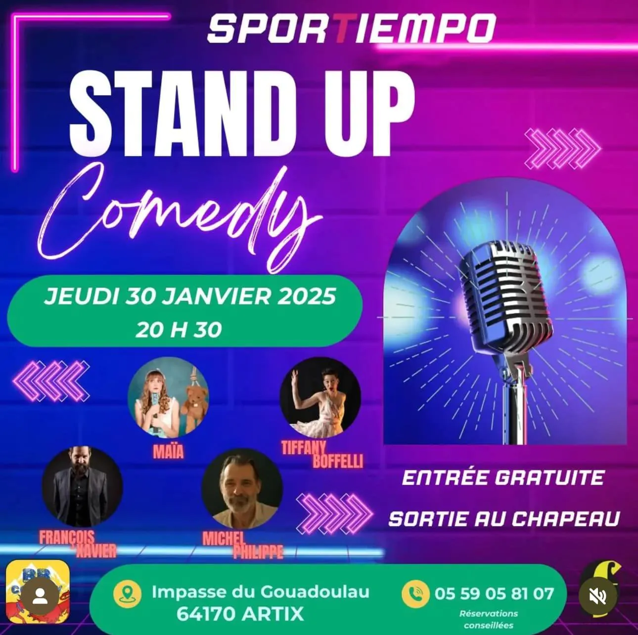 Soirée Stand-up musical