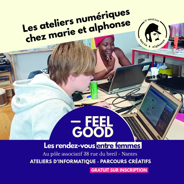 FEEL GOOD - Atelier numérique entre femmes Spécial Droits des femmes atelier partagé pôle 38