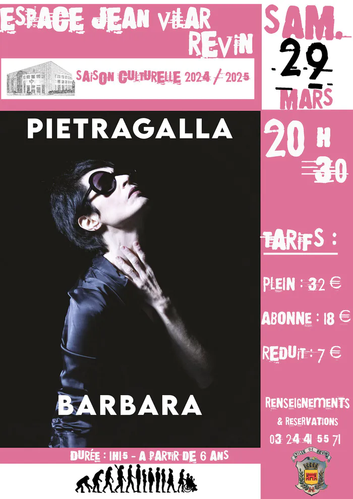 Barbara par Pietragalla espace jean vilar revin Revin